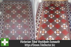 Small Victorian Tiled Vestibule Exmouth